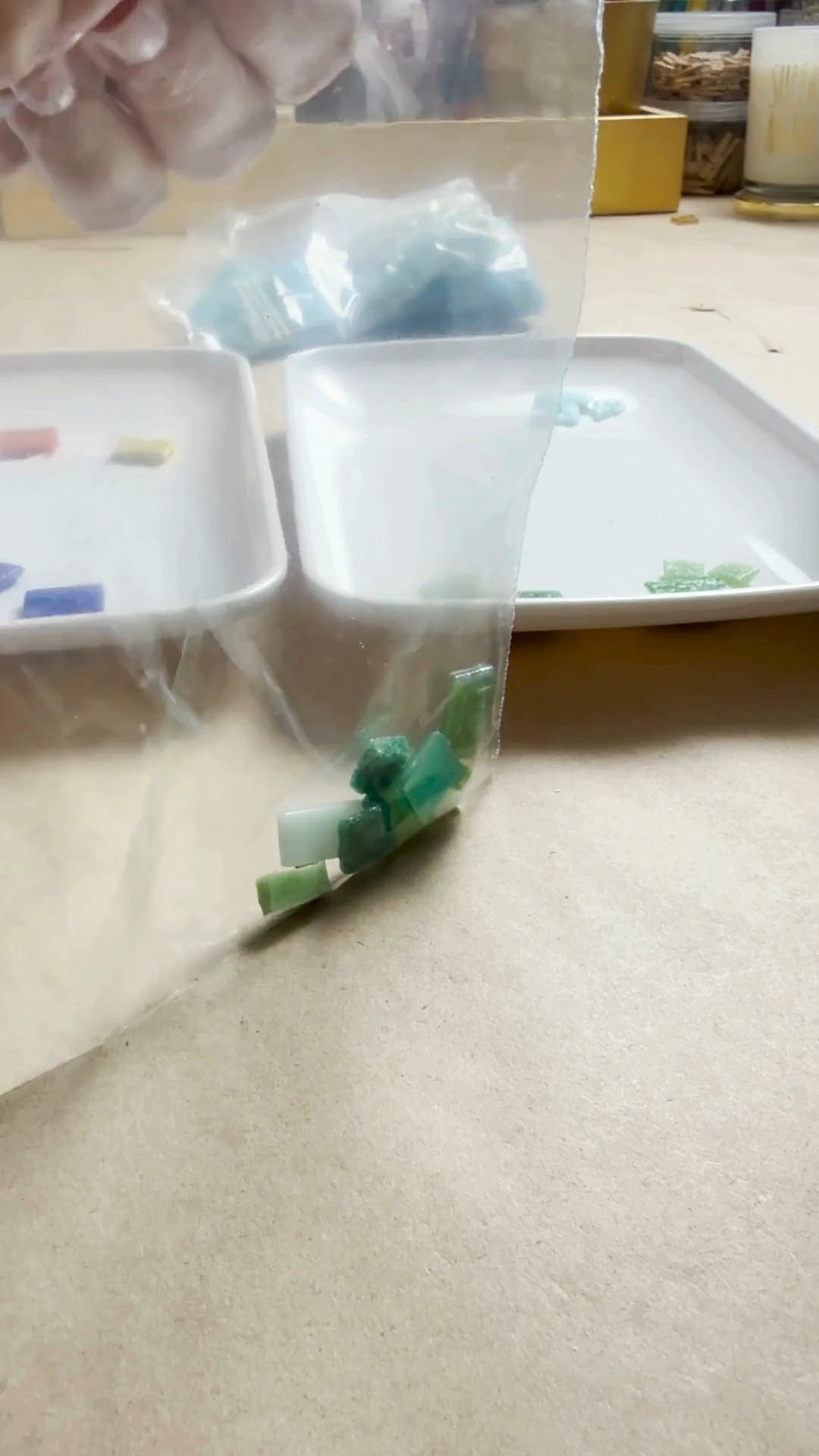 Not every studio moment needs to be loud to matter.

Sometimes it’s just about tending to what’s already here. 🤍

For mosaic tips, tutorials + inspiration please visit my YouTube channel: YouTube.com/julieweilbacher. Follow @julieweilbacher on Instagram for all things mosaic art.

#mosaictile #tilemosaic #tileart #mosaic #creativespace #studiolife #handmadeart #tileart #glasstile #mixedmediaart #green #greenglasstile

#LTKdayinmylife #LTKFindsUnder50 #LTKHome