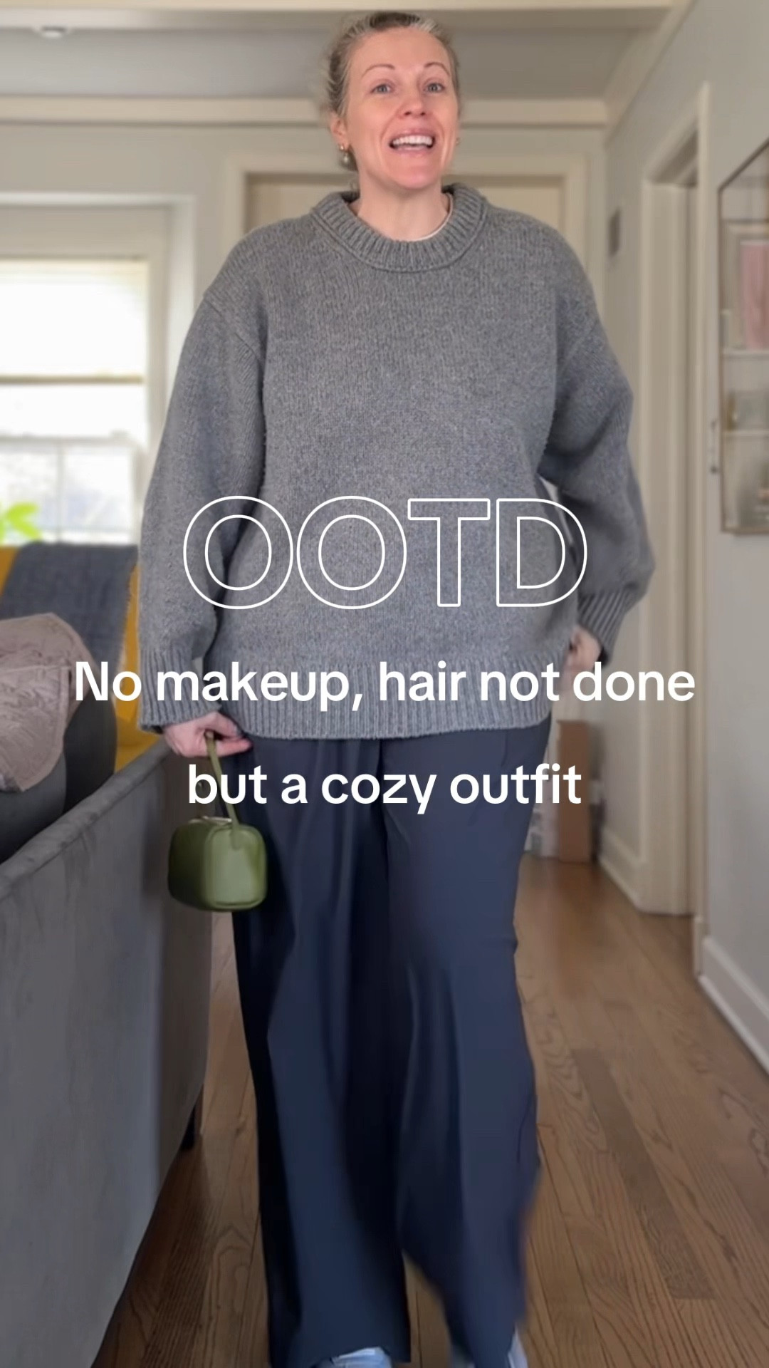 cozy monochromatic (ish) outfit with new shoes!

#LTKootd #LTKMidsize #LTKOver40