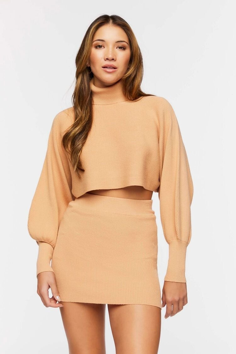 Ribbed Sweater & Mini Skirt Set | Forever 21 (US)