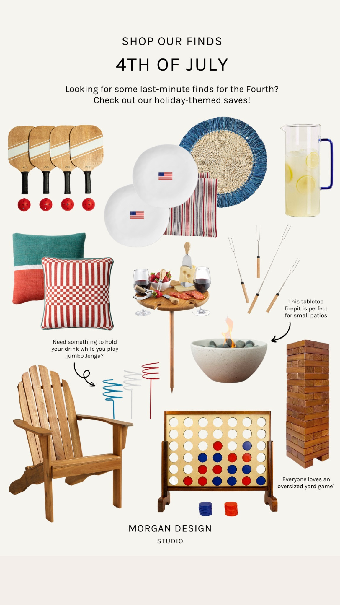 The 4th of July snuck up on us! But we’ve pulled together some last minute must-haves that work for a large gathering or a day at home with the fam. 🇺🇸 

#fourthofjuly #holidayhosting

#LTKfamily #LTKhome #LTKSeasonal