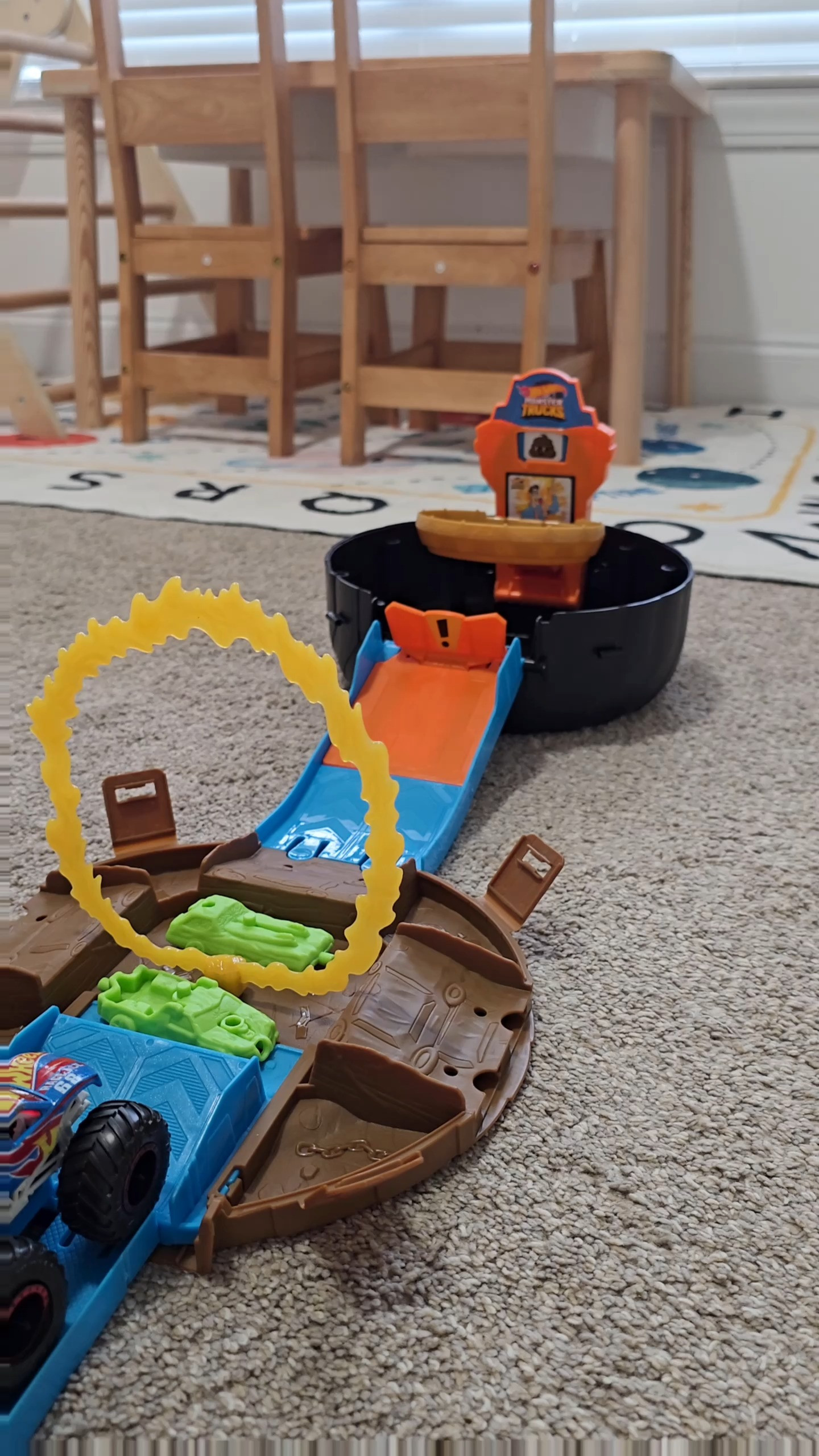 Monster Truck Fans!! This is the coolest little stunt set and perfect for on-the-go! 

 #LTKGiftGuide #LTKFindsUnder50 #LTKKids