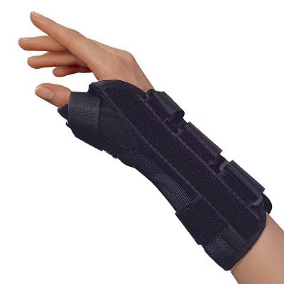 Wrist-Thumb Splint, 8-Inch Adult Men and Women, Lightweight Breathable, Left Hand, Medium | Target