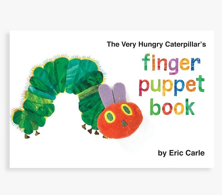 World of Eric Carle™ The Very Hungry Caterpillar™ Finger Puppet Book | Pottery Barn Kids