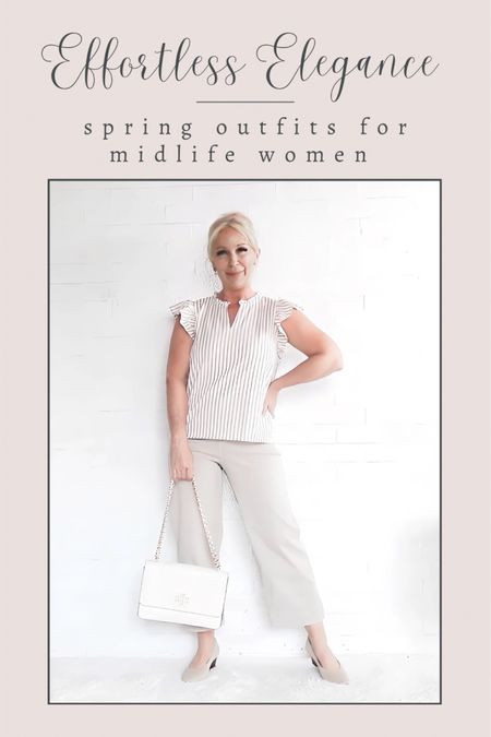 Effortless Elegance: Spring Fashion for Midlife Women. BLOUSE IS 40% OFF

(Handbag is vintage)

Classic Style / Neutral / Minimalist


#LTKover40 #LTKstyletip #LTKsalealert