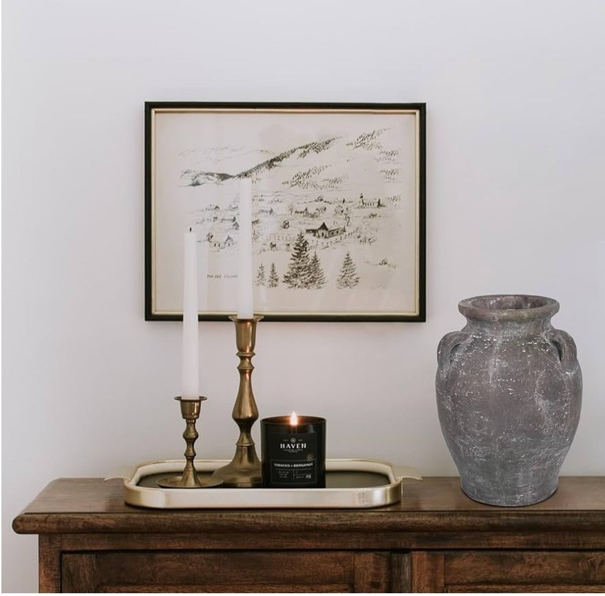 This vase is absolutely gorgeous. Scroll down to shop. 
#vase 
#home 
#neutral 

#LTKSaleAlert #LTKHome #LTKHoliday