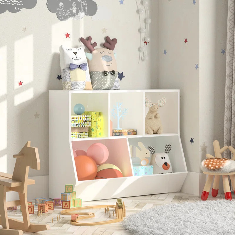 Toy Organizer Chip Resistant Kids Bookcase | Wayfair North America