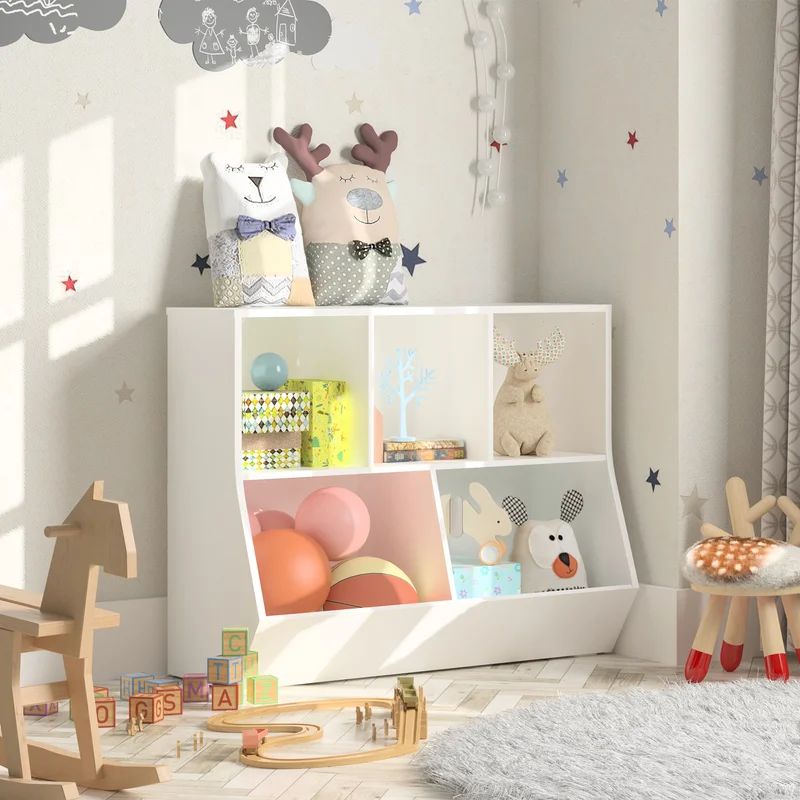Toy Organizer Chip Resistant Kids Bookcase | Wayfair North America