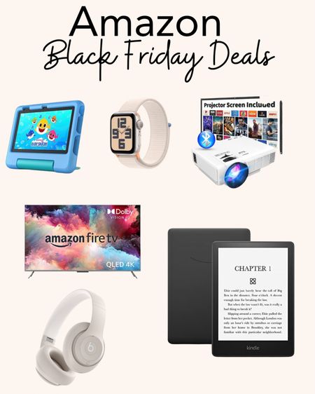 Amazon Black Friday deals. Gifts for her. Gifts for him. Kindle on sale. Bose headphones on sale. Projector on sale. 

#LTKHoliday #LTKhome #LTKGiftGuide