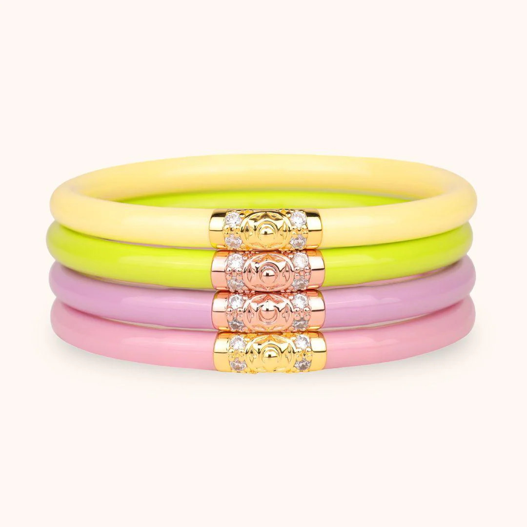 Bloom All Weather Bangles® (AWB®) - Set of 4 | BuDhaGirl