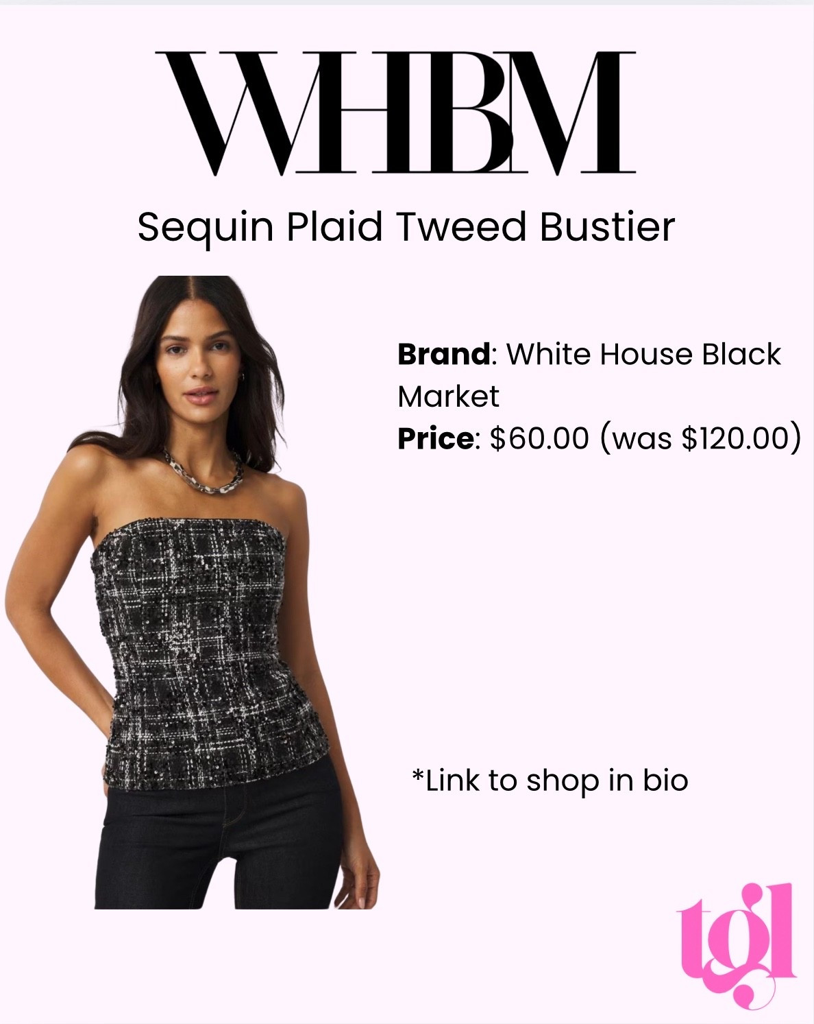 Love this bustier! Totally reminds me of Carolina Herrera. It’s on sale for half off!

#sequin #plaid #tweed #salealert

#LTKSaleAlert #LTKFindsUnder100 #LTKHoliday