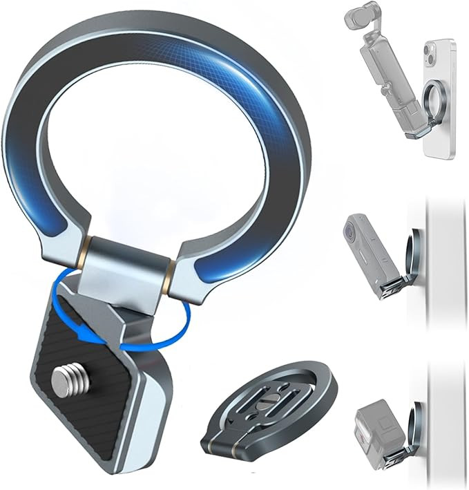 Magnetic Mount Stand Compatible with DJI Osmo Pocket 3, MG-OP3 Pocket3 Adapter Magnet Expansion P... | Amazon (US)