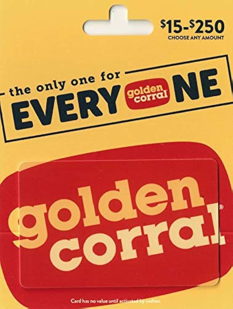 Golden Corral Gift Card $50 | Amazon (US)