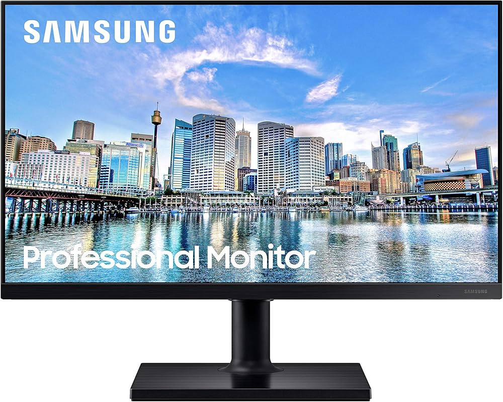 SAMSUNG FT45 Series 27-Inch FHD 1080p Computer Monitor, 75Hz, IPS Panel, HDMI, USB Hub, Height Ad... | Amazon (US)