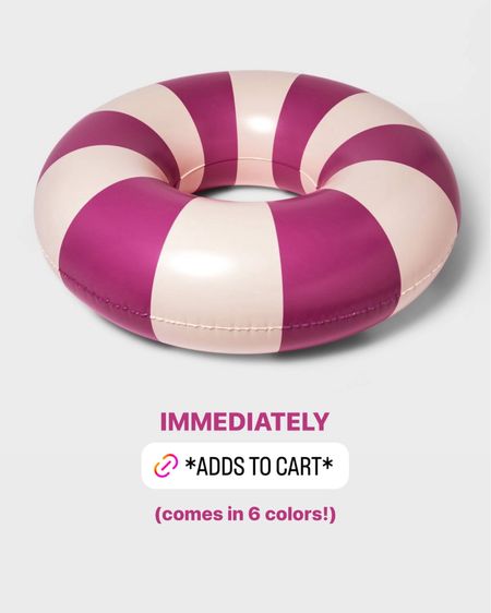 Must have inflatable for summer, only $10! Can’t wait to use this at the pool!

#LTKhome #LTKparties #LTKSeasonal