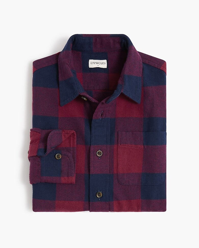 Boys' flannel shirt | J.Crew Factory