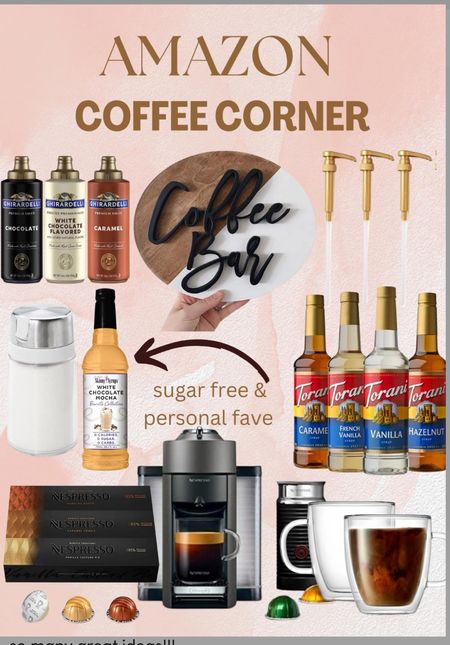 I have most of these items! ❤️ love my coffee corner!!! Any of these would make awesome Mother’s Day gifts!

#mothersday #giftsformom #mom
#coffee #syrup #nespresso #sugar #cups #mugs #glasses #nespressopods #coffeecorner #nook #espresso

#LTKxMadewell
#LTKGiftGuide
#LTKFestival
#LTKSeasonal

#LTKActive
#LTKVideo
#LTKU
#LTKover40
#LTKhome
#LTKsalealert
#LTKmidsize
#LTKparties

#LTKfindsunder50
#LTKfindsunder100
#LTKstyletip
#LTKbeauty
#LTKfitness
#LTKplussize
#LTKworkwear
#LTKswim
#LTKtravel
#LTKshoecrush
#LTKitbag
#LTKbaby
#LTKbump
#LTKkids
#LTKfamily
#LTKmens
#LTKwedding
#LTKeurope
#LTKbrasil

#LTKhome #LTKGiftGuide