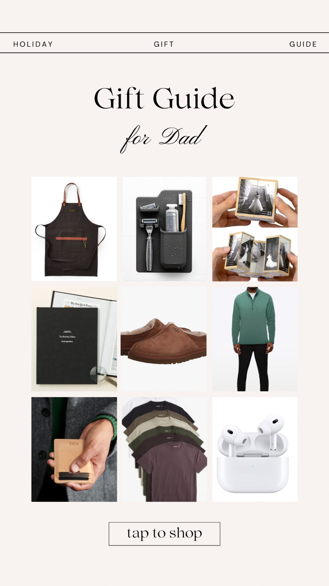 Gift Guide for Dad 🦸🏻‍♂️

#LTKGiftGuide #LTKHoliday