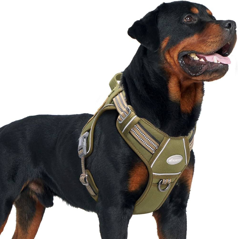 Auroth Tactical Dog Harness for Small Medium Large Dogs No Pull Adjustable Pet Harness Reflective... | Amazon (CA)