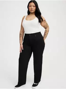 Bombshell Wide Leg High-Rise Jean | Torrid (US & Canada)