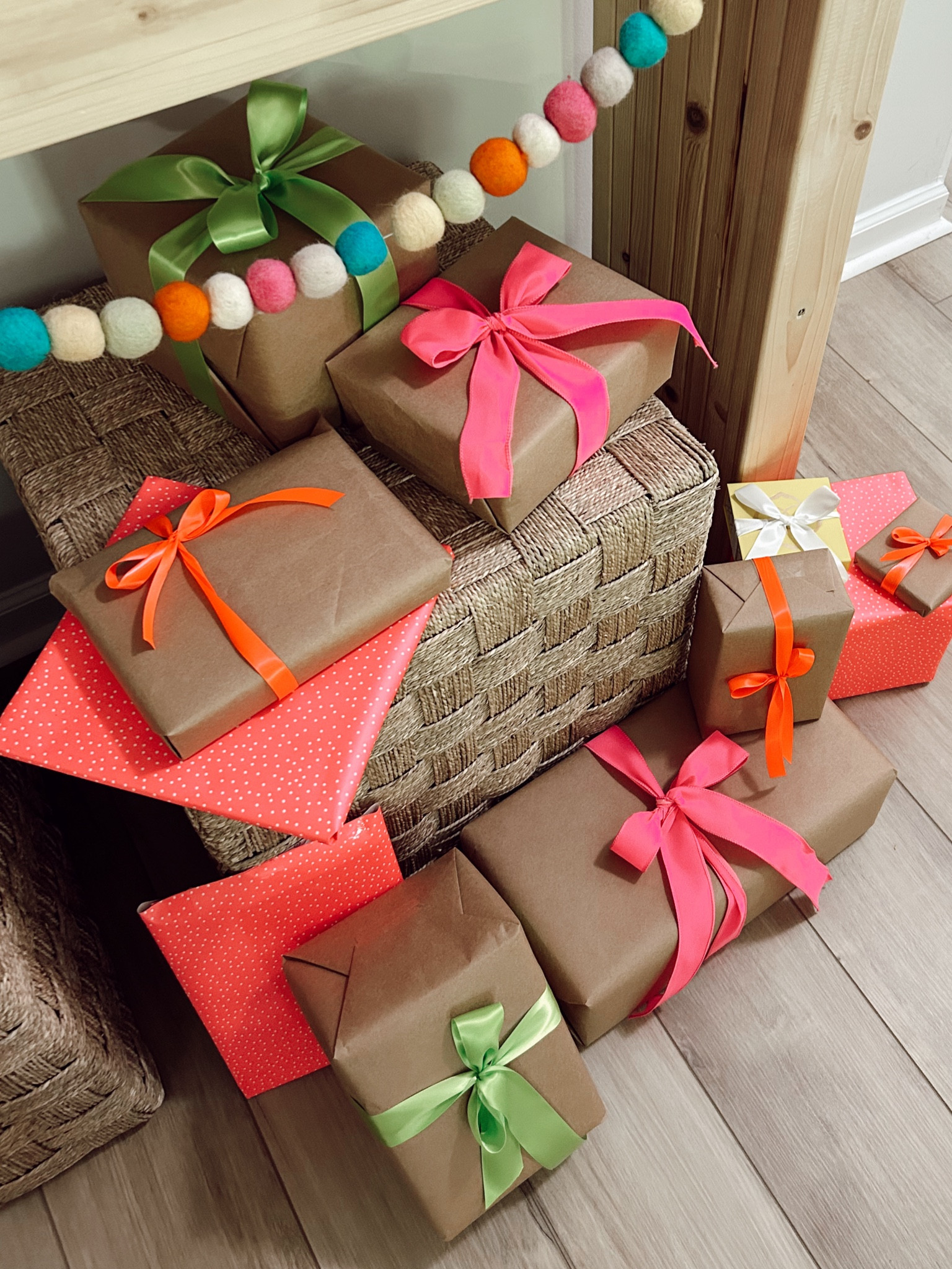 the easiest way to wrap gifts! sharing my favorite supplies down below 🤗

#giftwrap #birthday #presents #birthdaypresent #bdaygift #gifts #affordable #wrapping #bdaystyle #birthdaystyling #kidsbday #birthdayparty #ribbon #bows 

#LTKHome #LTKSeasonal #LTKParties