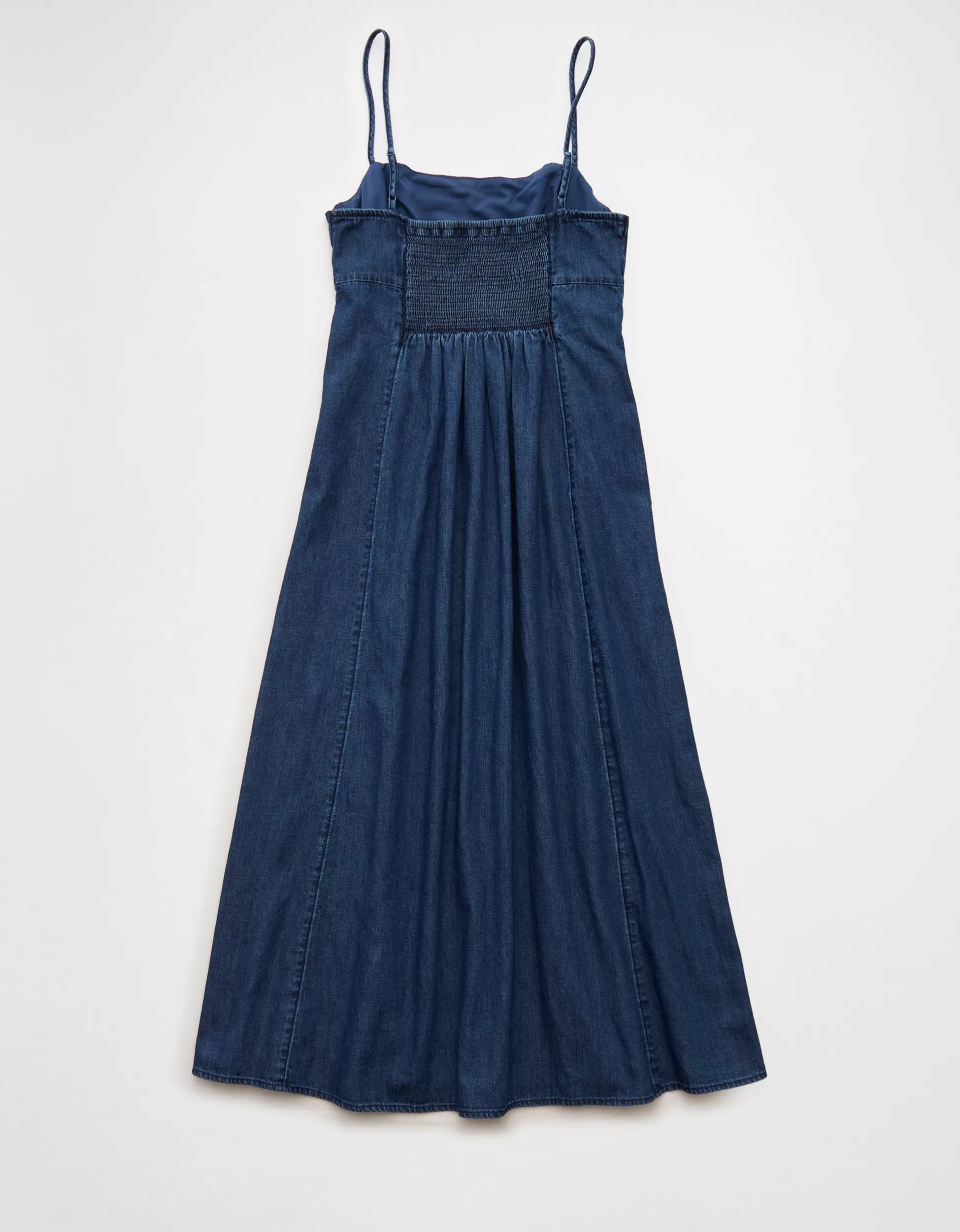 AE Sweetheart Neck Babydoll Midi Dress | American Eagle Outfitters (US & CA)