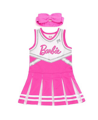 Toddler Girls Cheerleader Dress and Bow Outfit Set | Macy's