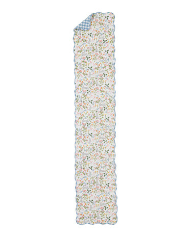 14x72in Smithfield Bunnies Ditsy Table Runner | TJ Maxx