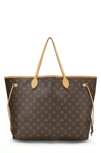 What Goes Around Comes Around Louis Vuitton Monogram Sac Shopping Tote Bag
