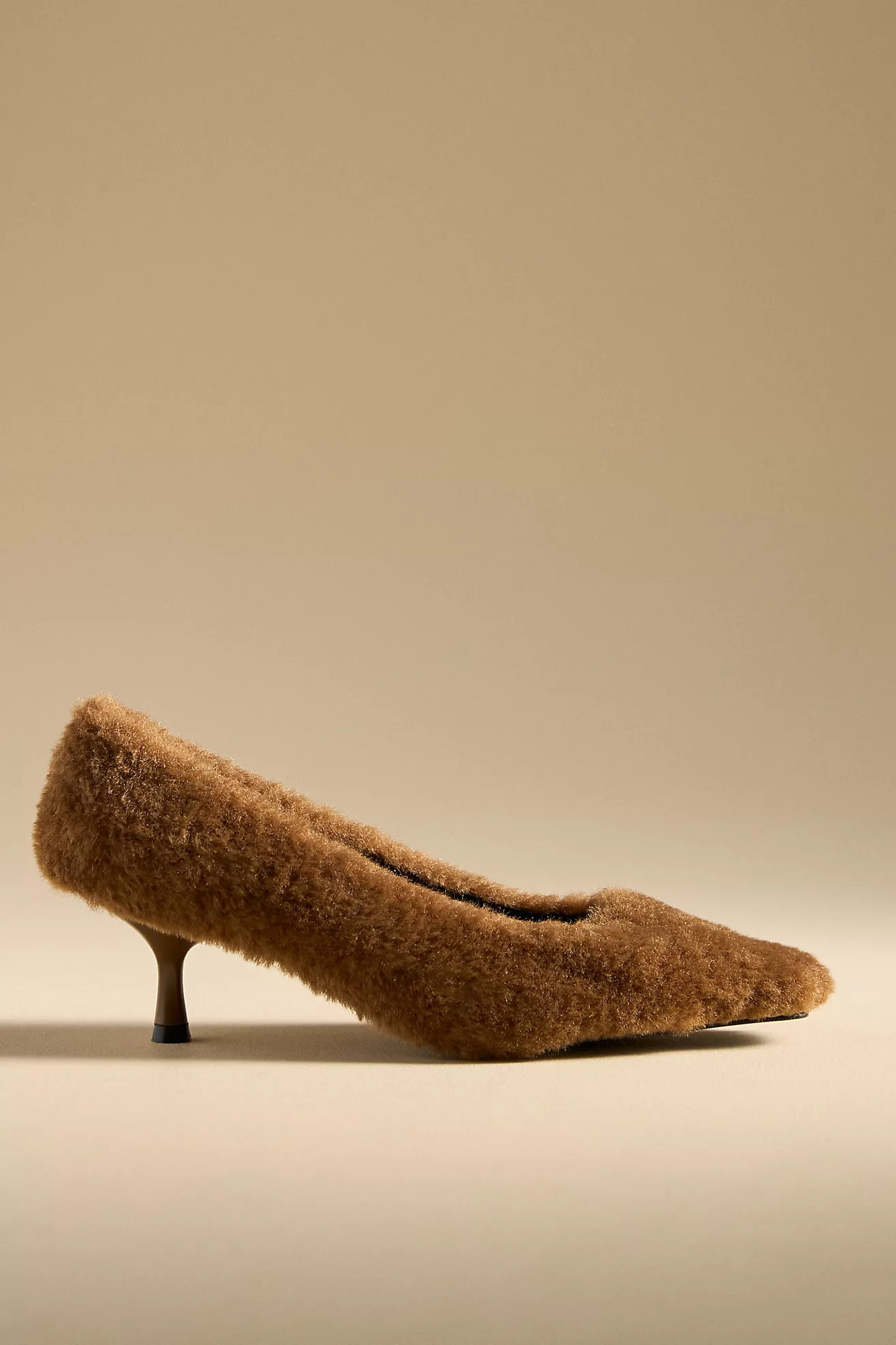 Bibi Lou Julieta Fur Pumps | Anthropologie (US)