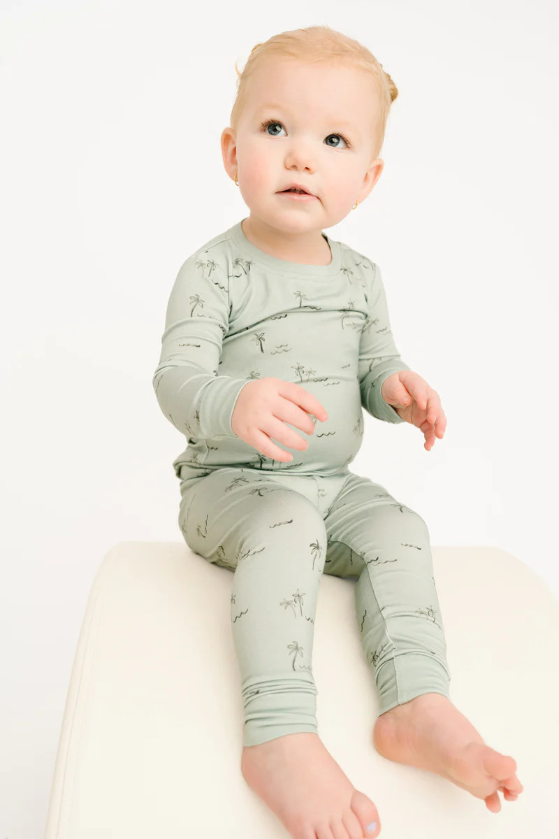 Palm Breeze Bamboo Set | Little One Shop Co