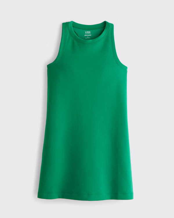 YPB neoKNIT On The Go Unlined Mini Dress | Abercrombie & Fitch (US)