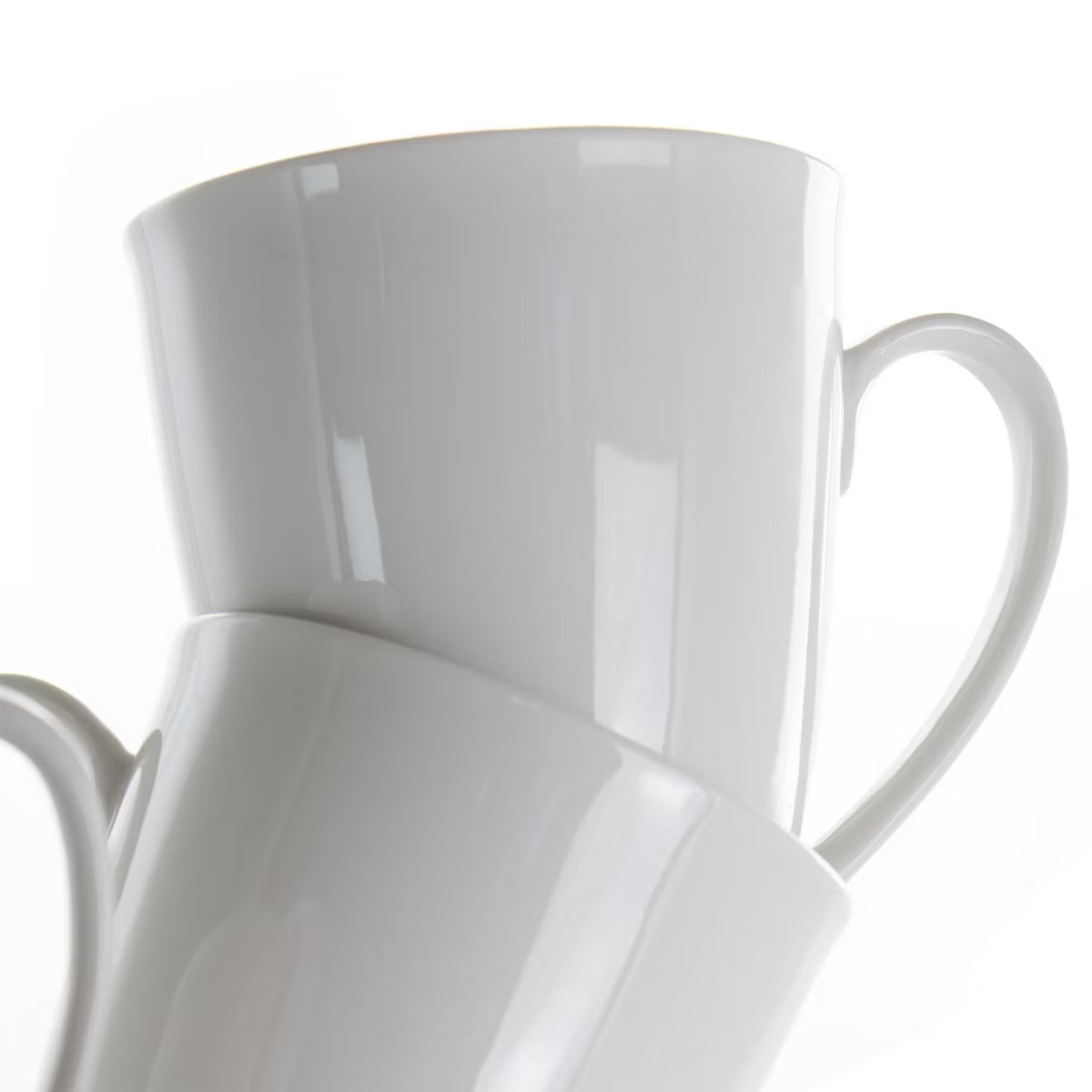 Elama Rosales 6 Piece 12 Ounce Porcelain Mug Set in White | Target