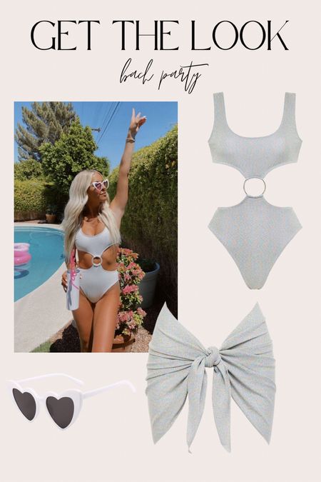 Bach party bikini, bridal bikini, bachelorette party outfit, disco party 🪩 

#LTKwedding #LTKstyletip #LTKFind