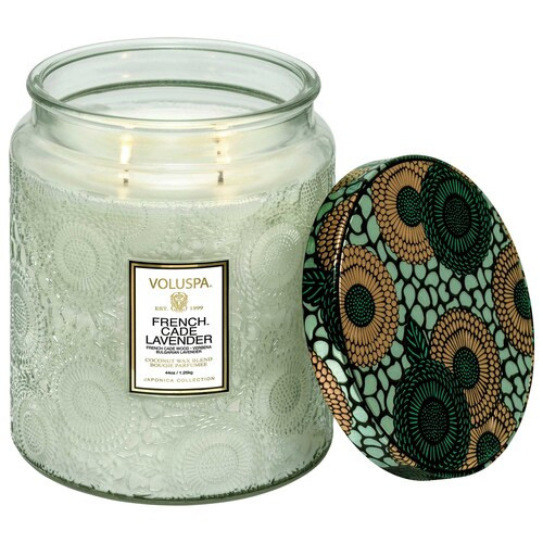 VOLUSPAFrench Cade & Lavender Glass Jar Candle | Sephora (US)