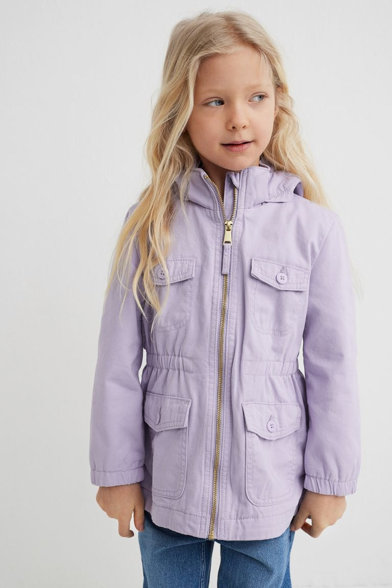 Cotton Twill Parka | H&M (US + CA)