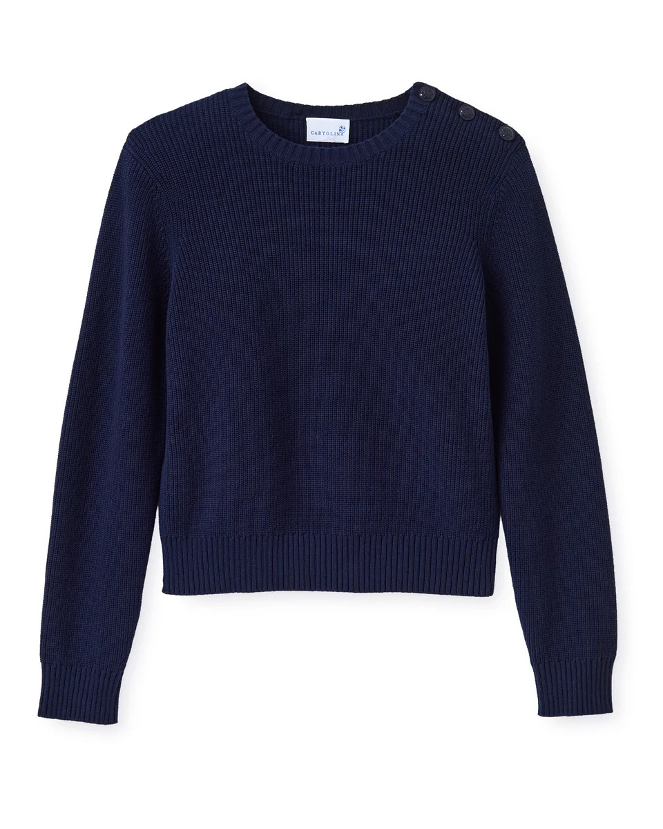 SU26 Collins Sweater-Midnight Blue | Cartolina