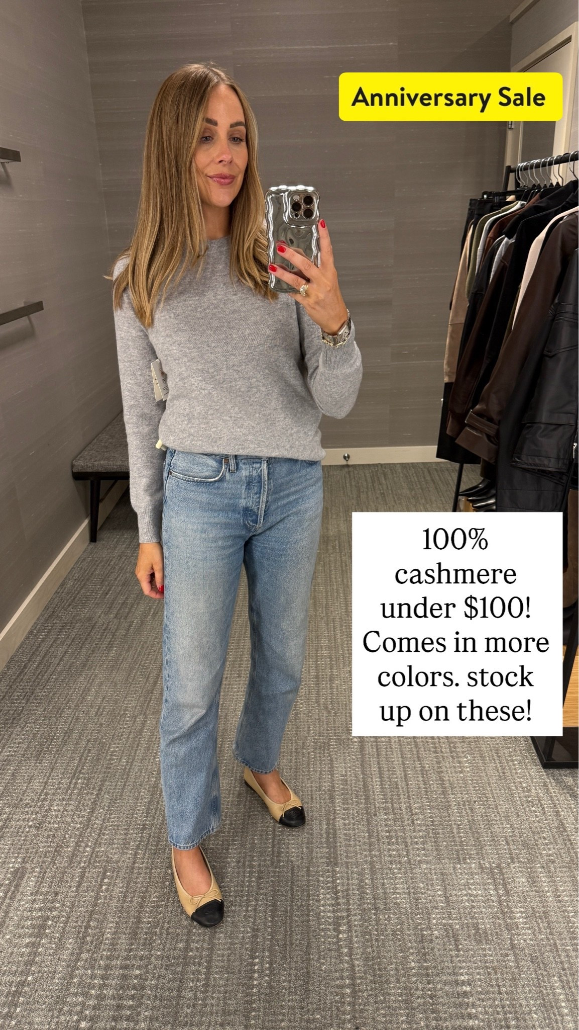 Fashion Jackson NSALE Nordstrom anniversary sale. Wearing a small in the sweater

#LTKOver40 #LTKSaleAlert #LTKootd