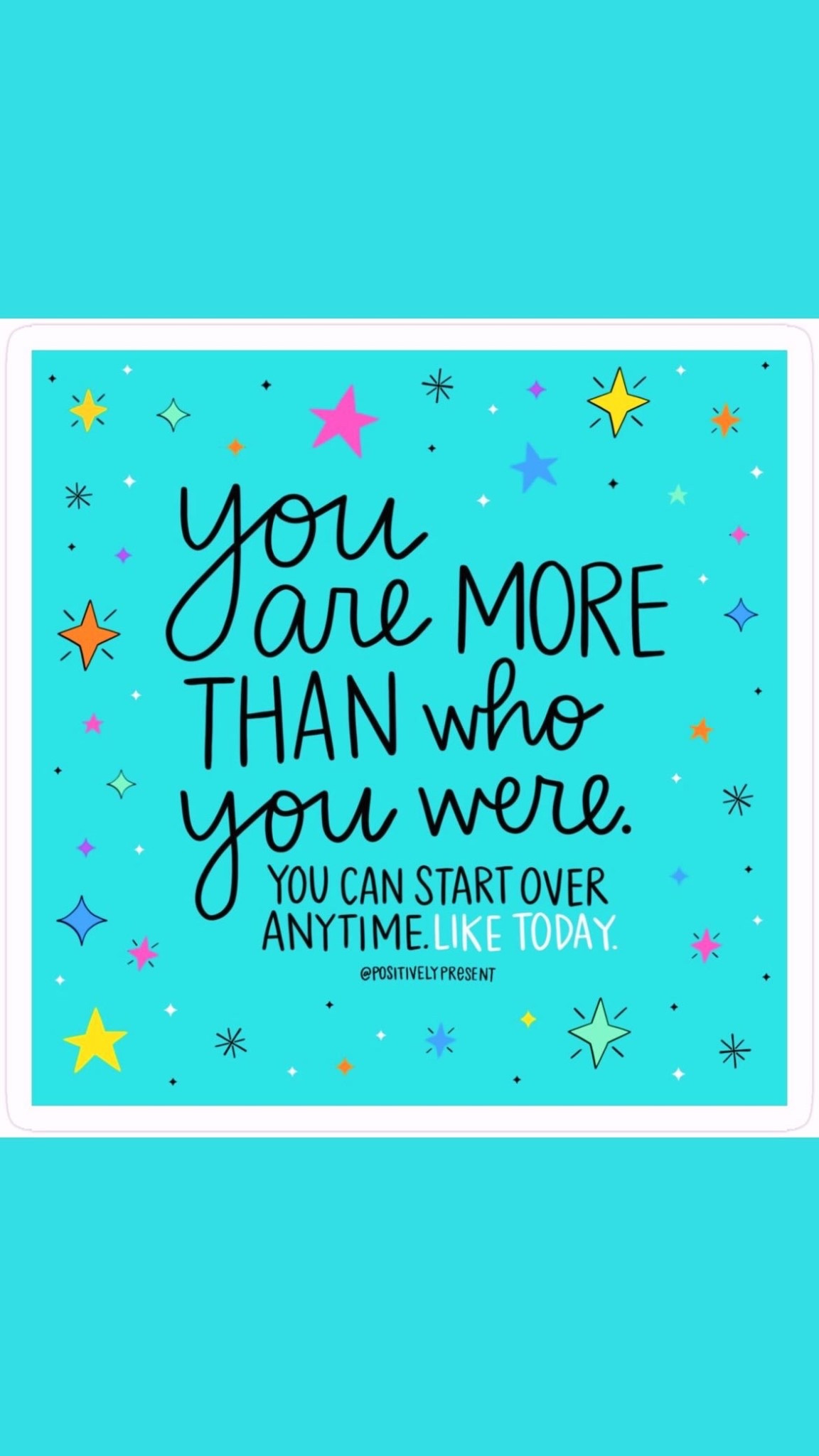 Colorful daily quote 

#LTKmomlife #LTKstorytime #LTKselfcare