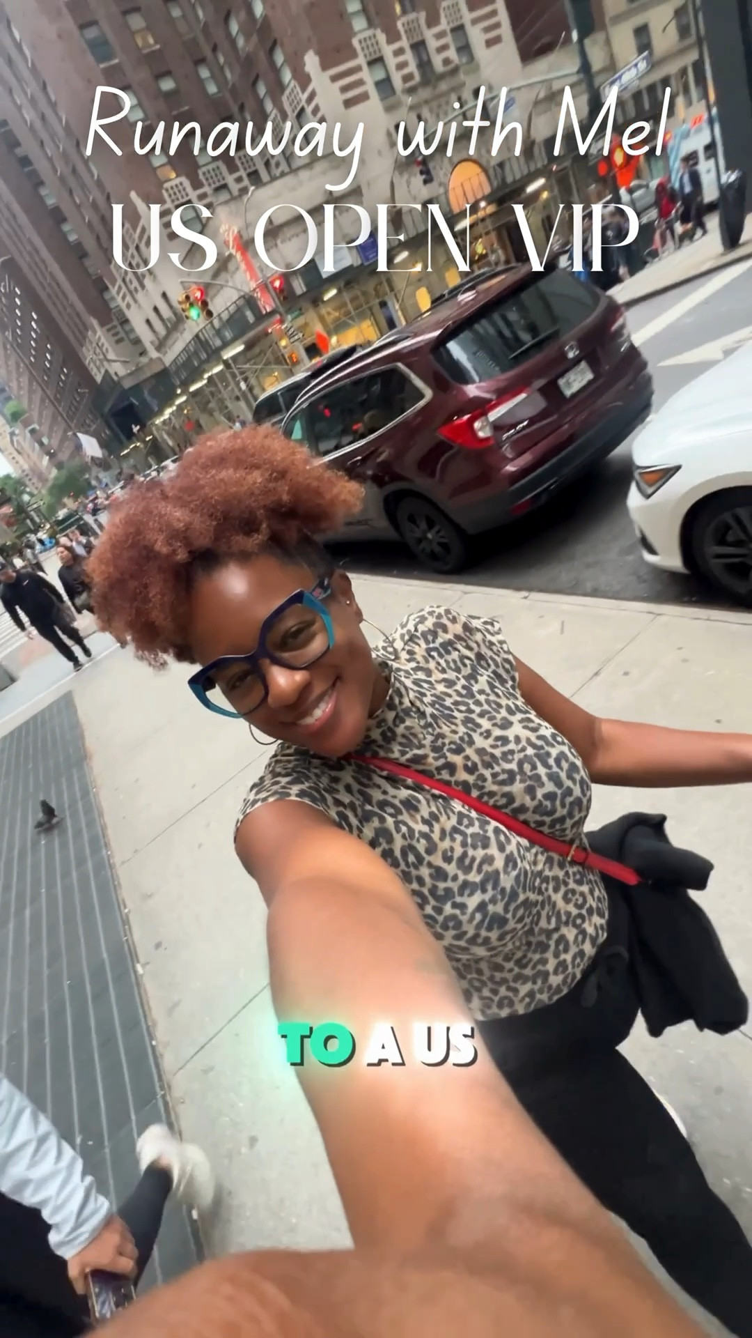 I finally went to my first U.S Open event EVER! I kept it casual and cute with this cheetah print shirt, black pants, cute glasses, and my red bag. 

#LTKOver40 #LTKFindsUnder100 #LTKSeasonal