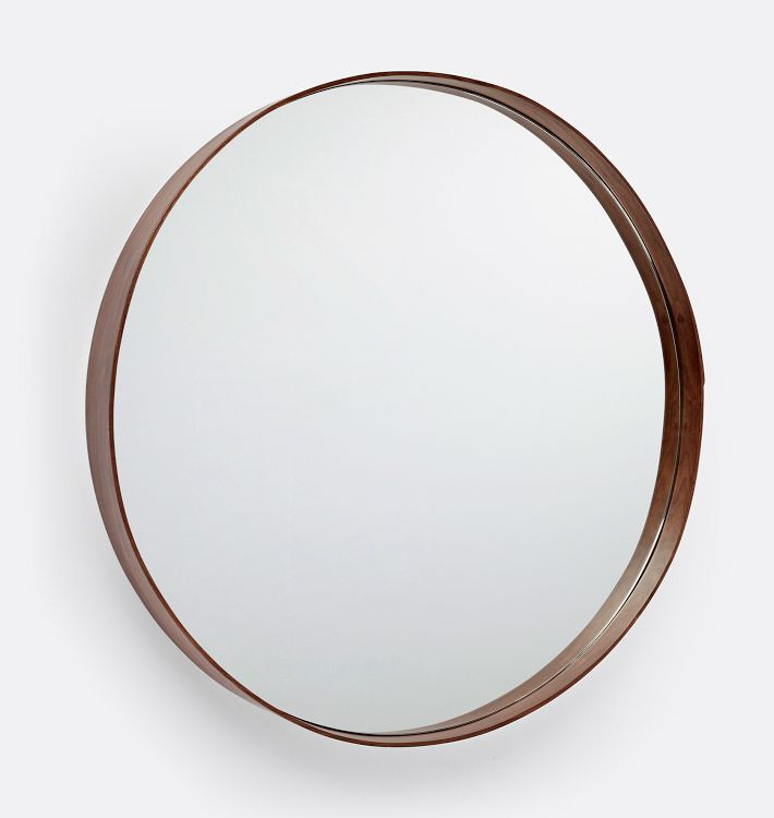 Bentwood Round Wood Mirror | Rejuvenation