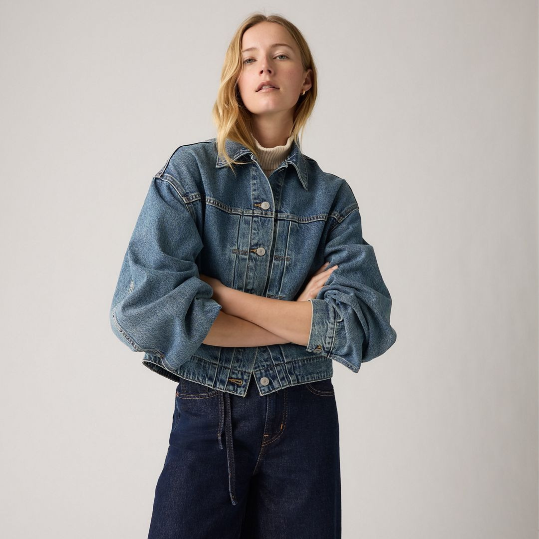 Levi's Balloon Sleeve Trucker Jacket - Women's S | Levi's US