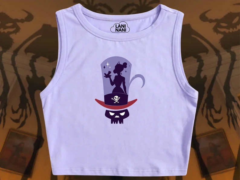 Friends in the Other Side Crop Tank Dr. Facilier Crop Tank Disney Shirt Princess Tiana Princess a... | Etsy (US)