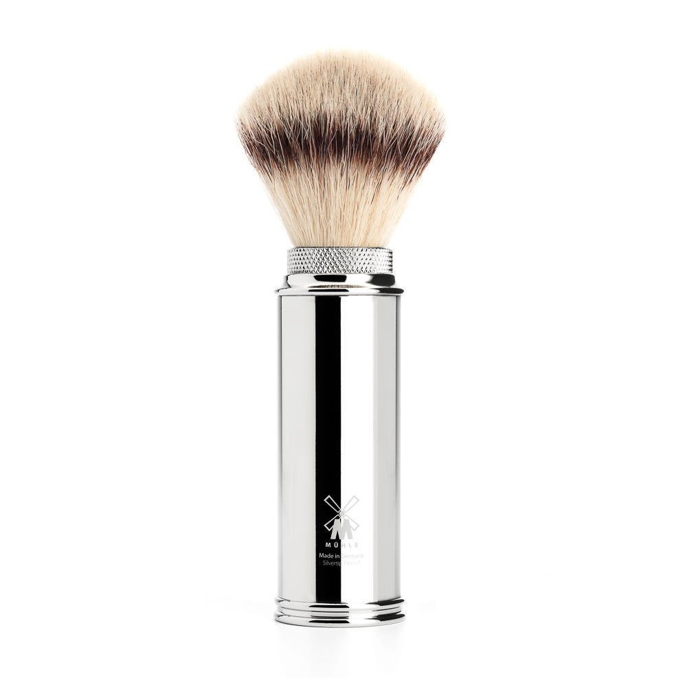 MÜHLE Travel Chrome Silvertip Fiber Travel Shaving Brush | Amazon (US)