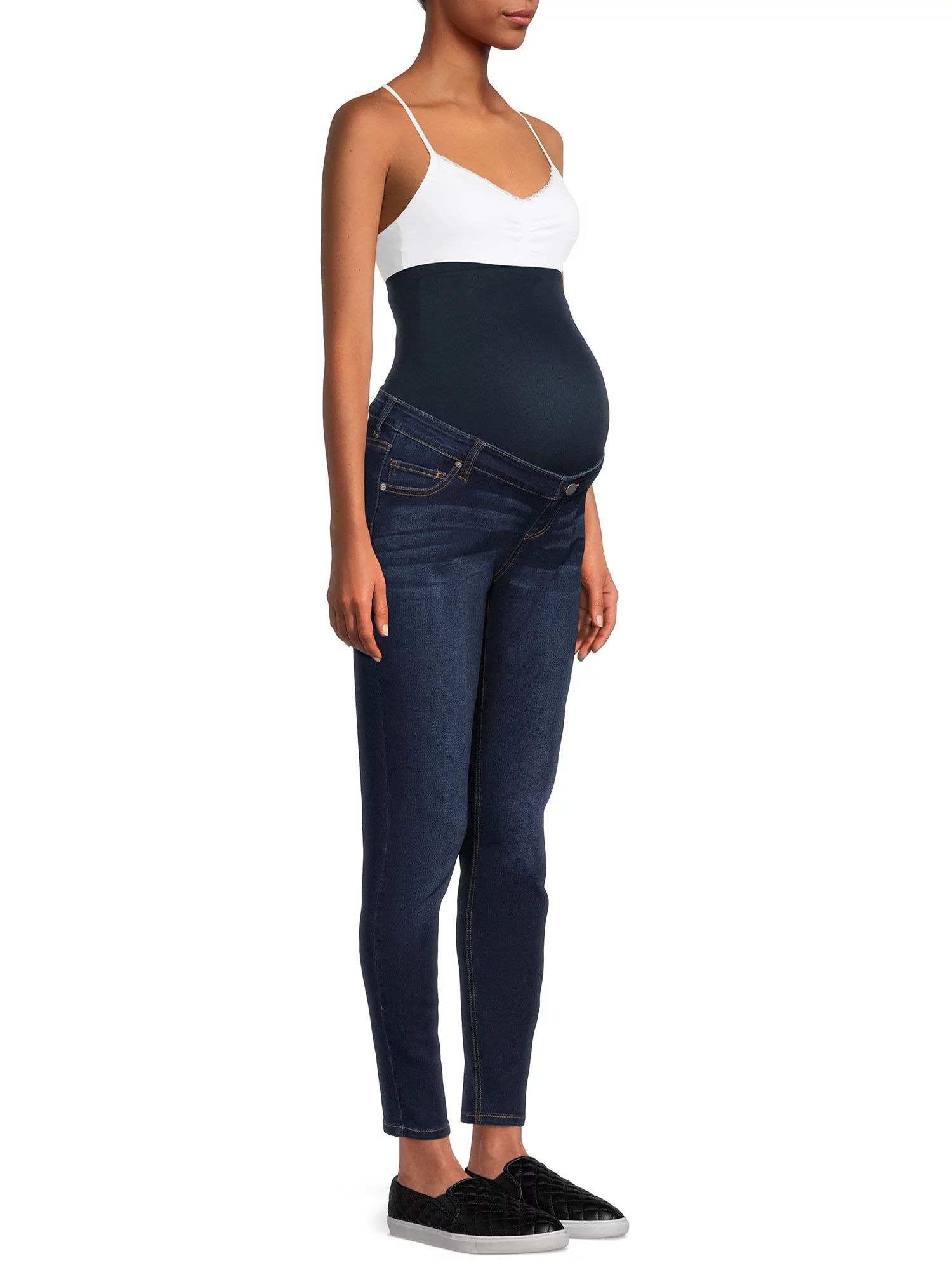 Time and Tru Women's Maternity Skinny Jeans | Walmart (US)