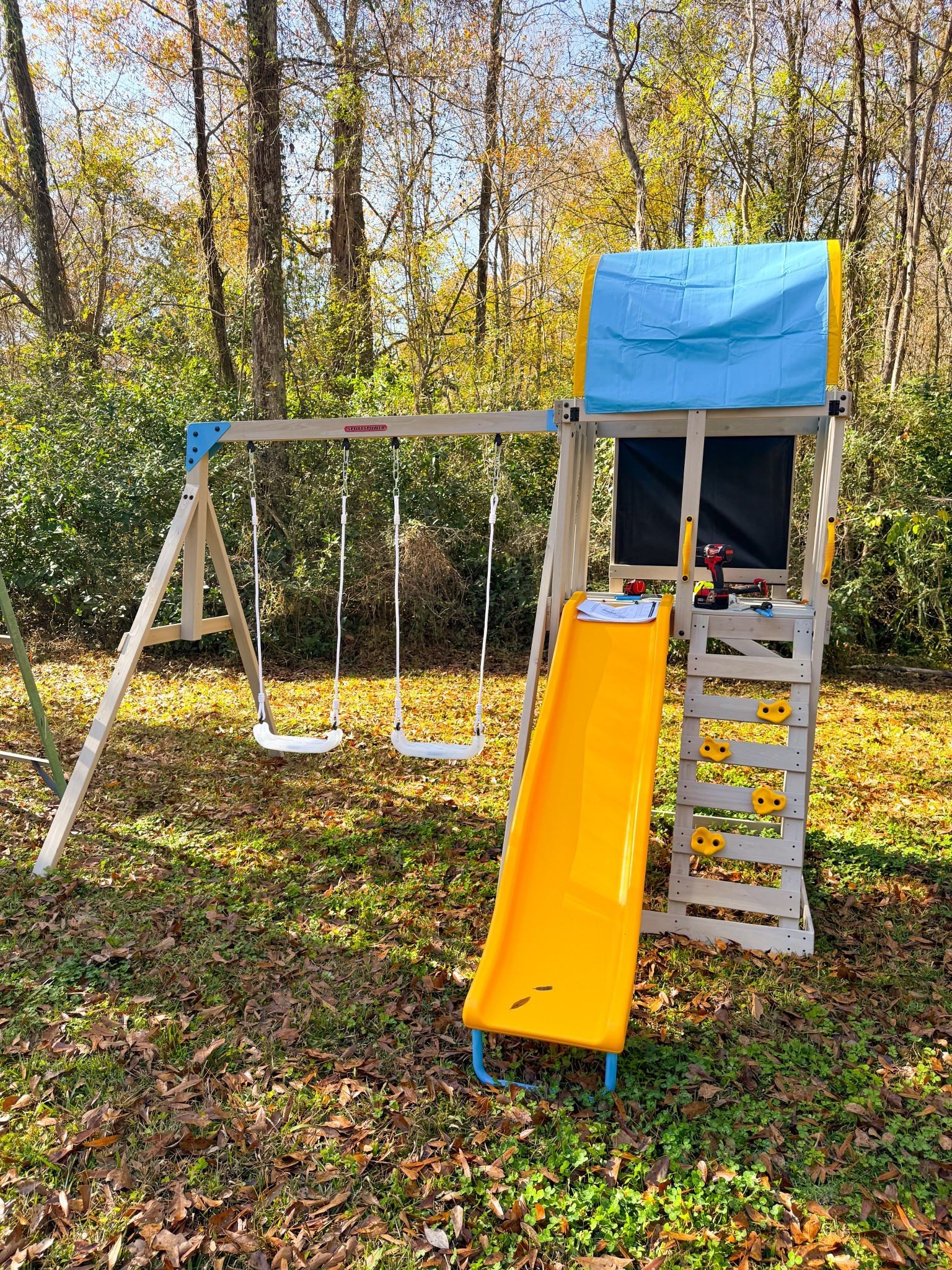Kids swingset with LED light up swings!! We got this for our toddler for Christmas and she’s been LOVING it 🌈🛝

#LTKHome #LTKSaleAlert #LTKKids