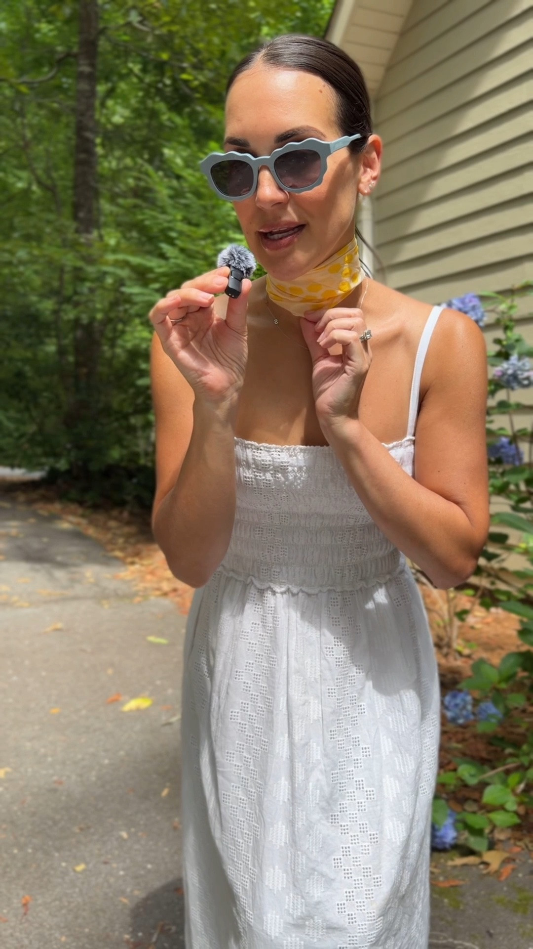Wearing an xs dress -