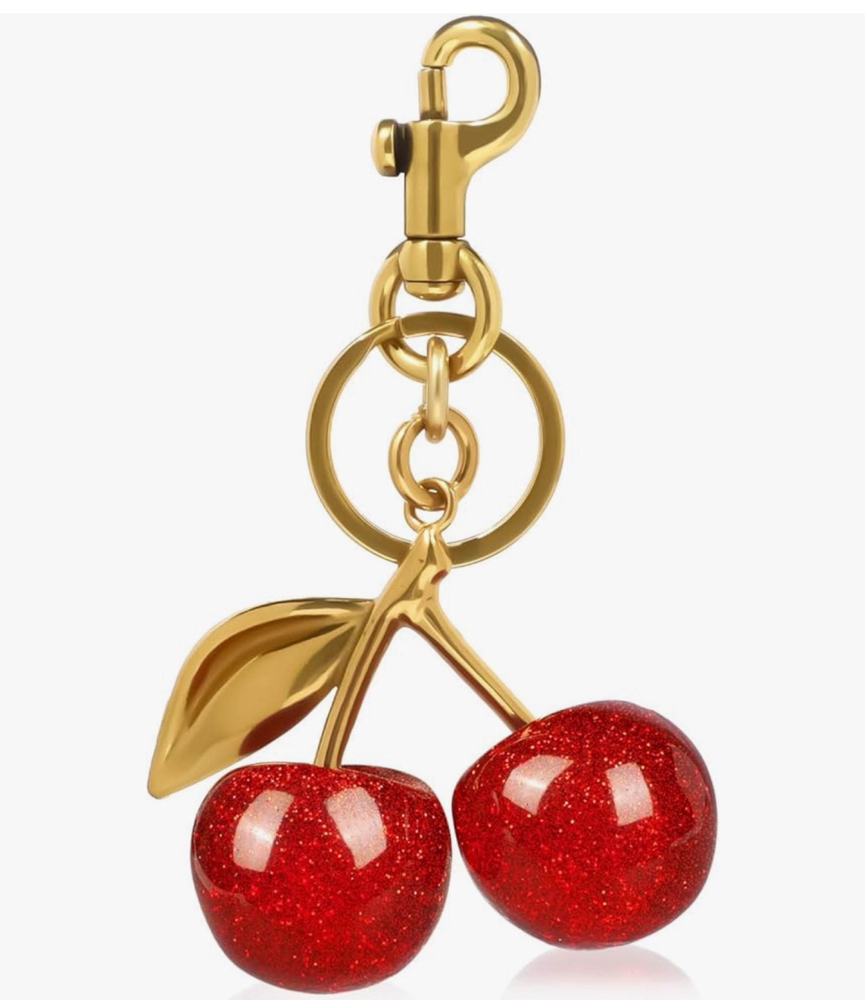 Cute bag cherry bag charm! 

#LTKFindsUnder50 #LTKSaleAlert #LTKItBag