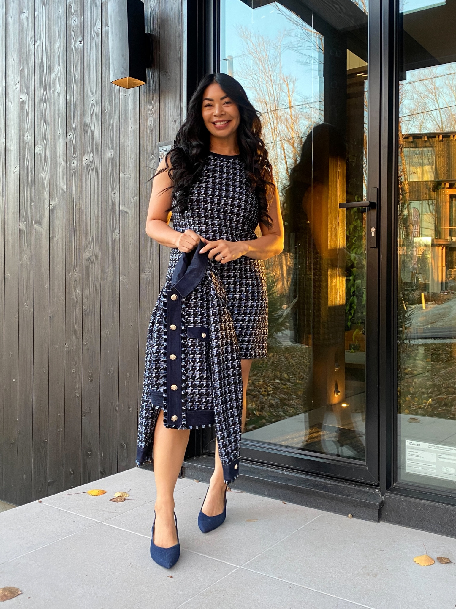 Found the perfect denim kitten heels for this outfit! 

#LTKOver40 #LTKWorkwear #LTKShoeCrush