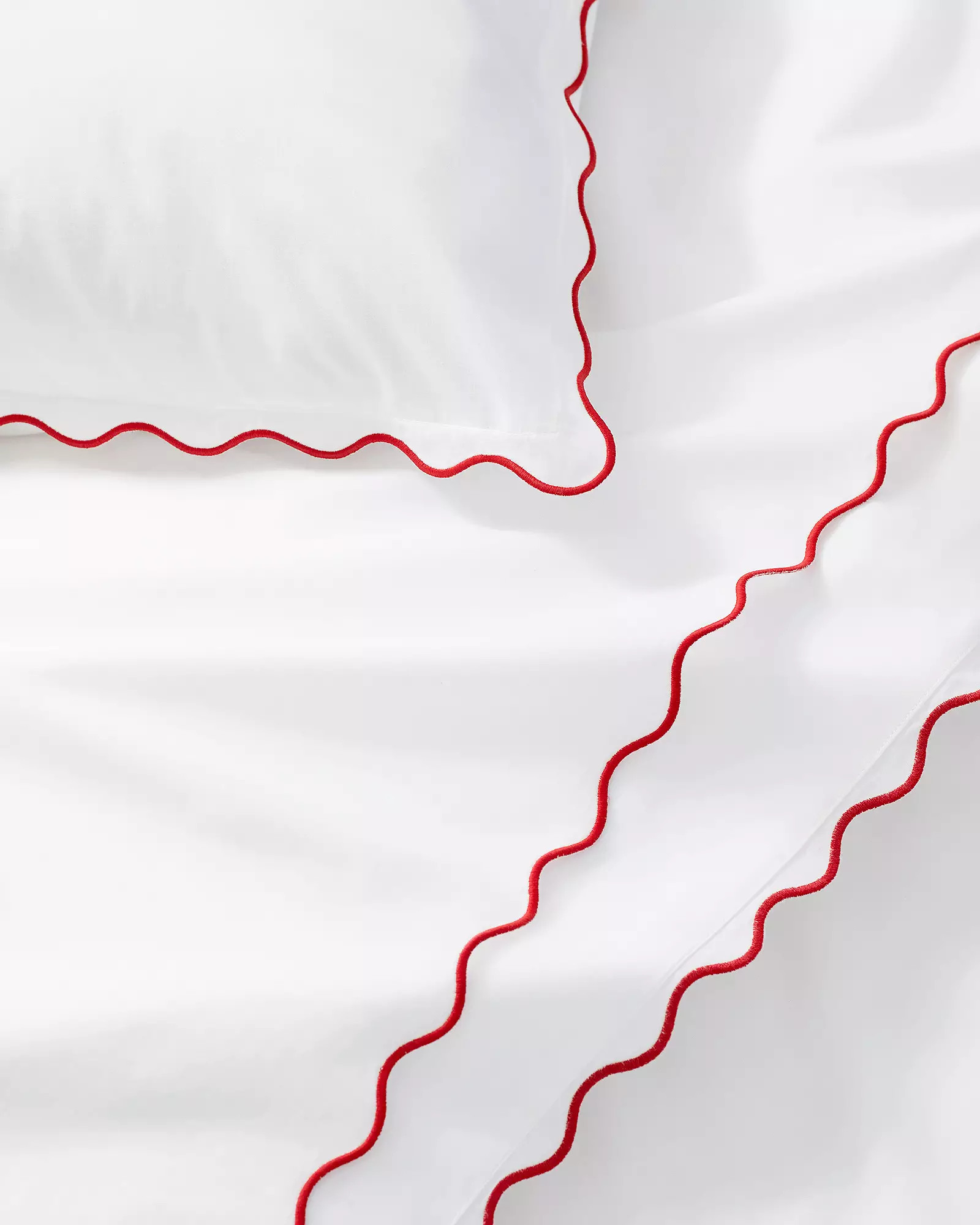 Wave Percale Bedding Set | Serena and Lily