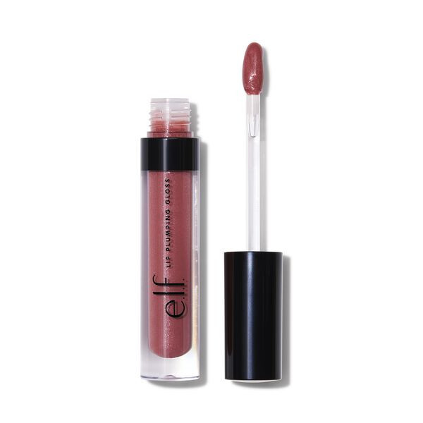 e.l.f. Cosmetics Lip Plumping Gloss In Mauve Lady - Vegan and Cruelty-Free Makeup | e.l.f. cosmetics (US)